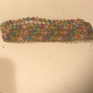 Multi color wire bracelet